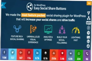 Easy Social Share Buttons Nulled Free Download