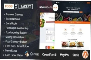 FoodBakery Theme Nulled Free Download