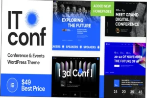 ITconf Theme Nulled Free Download