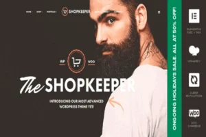 Shopkeeper WordPress Nulled Theme