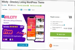 Wilcity Theme Nulled Free Download