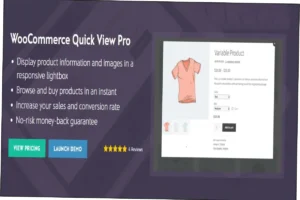WooCommerce Quick View Pro Nulled Free Download