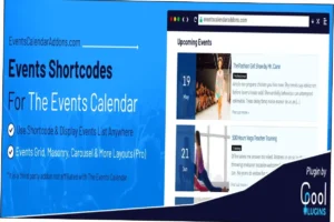 Events Shortcodes Pro Nulled Free Download