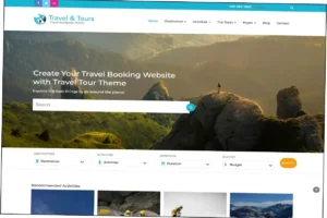 Travel Tour Theme Nulled Free Download