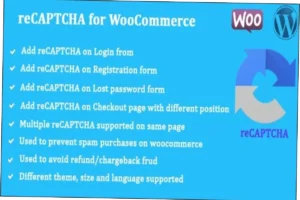 reCaptcha for WooCommerce Nulled Free Download